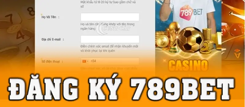 Trải nghiệm đỉnh cao cá cược Hướng dẫn đăng ký nhà cái 789bet chi tiết